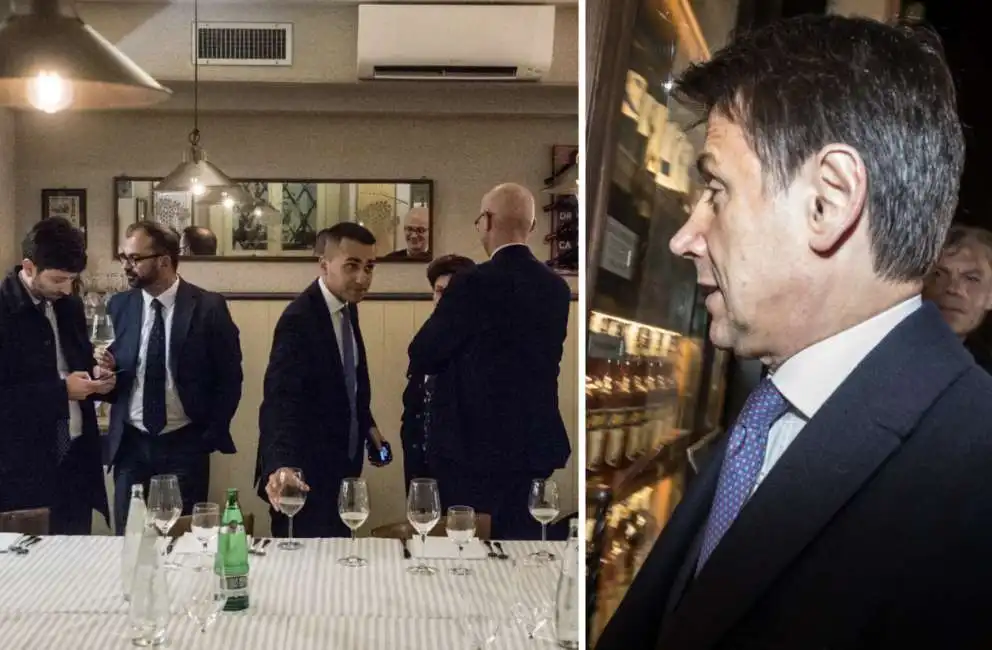 cena dei ministri giuseppe conte luigi di maio