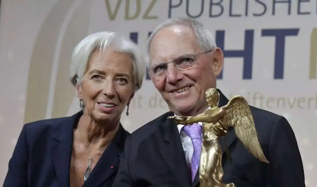 christine lagarde wolfgang schaeuble 