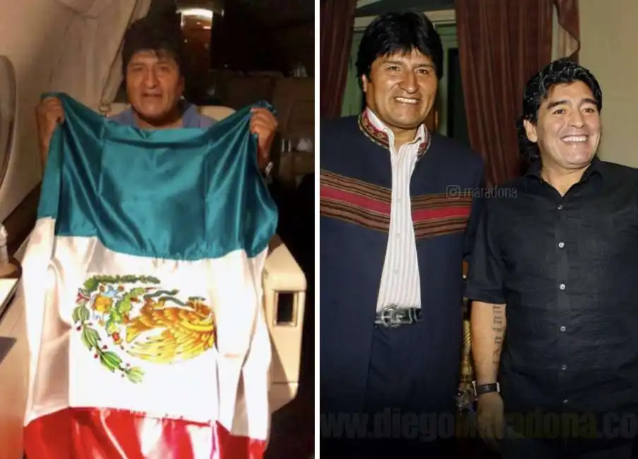 evo morales maradona