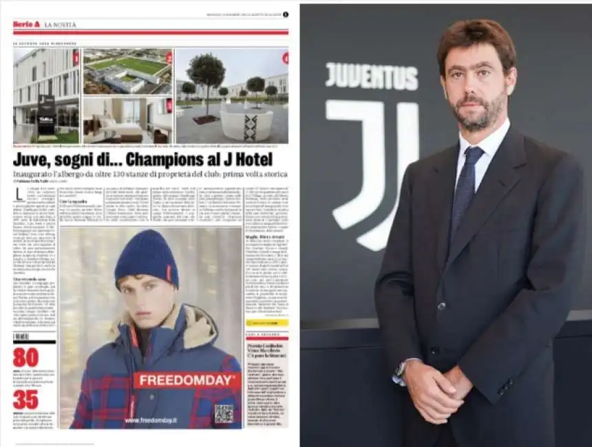 gazzetta j hotel juventus