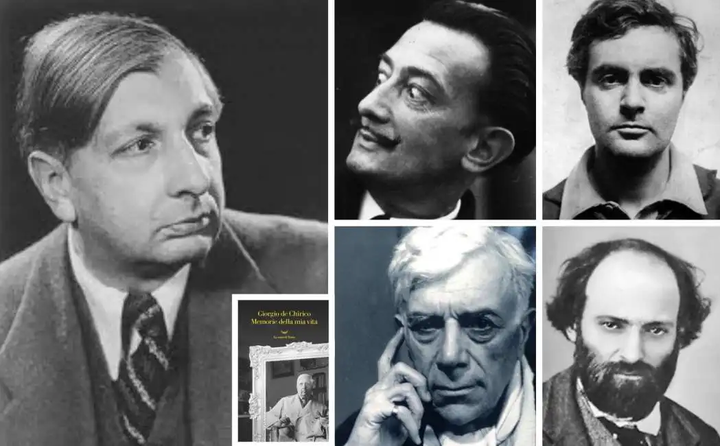 giorgio de chirico salvador dali' amedeo modigliani georges braque paul cezanne