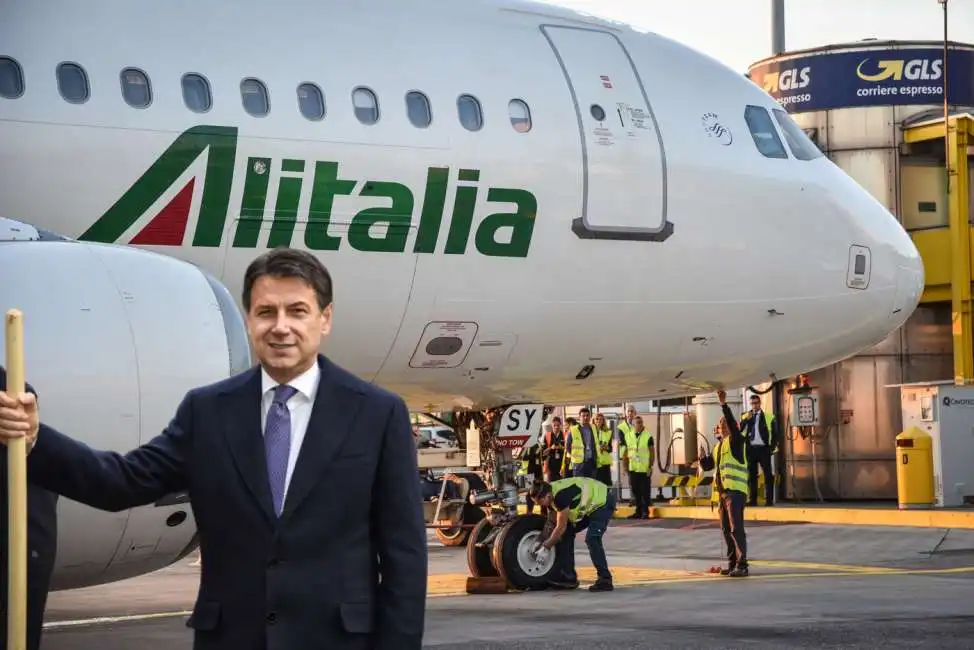 giuseppe conte alitalia