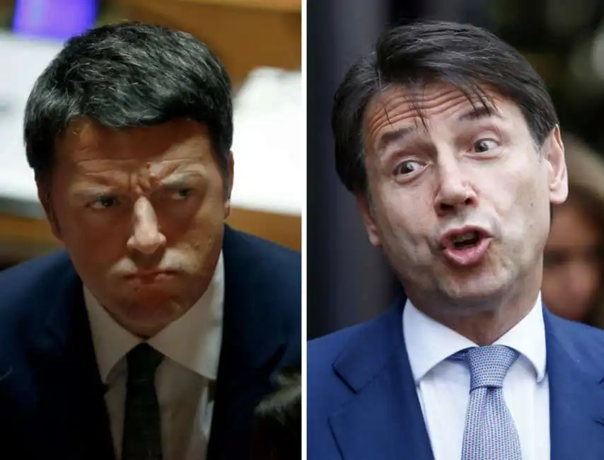 matteo renzi giuseppe conte