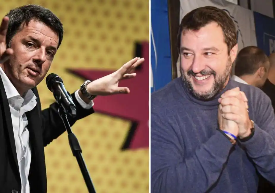 matteo renzi matteo salvini