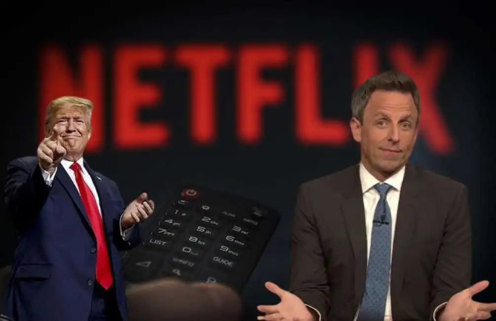 netflix seth meyers donald trump