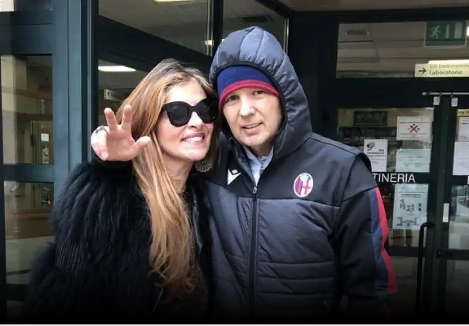 sinisa mihajlovic e la moglie arianna