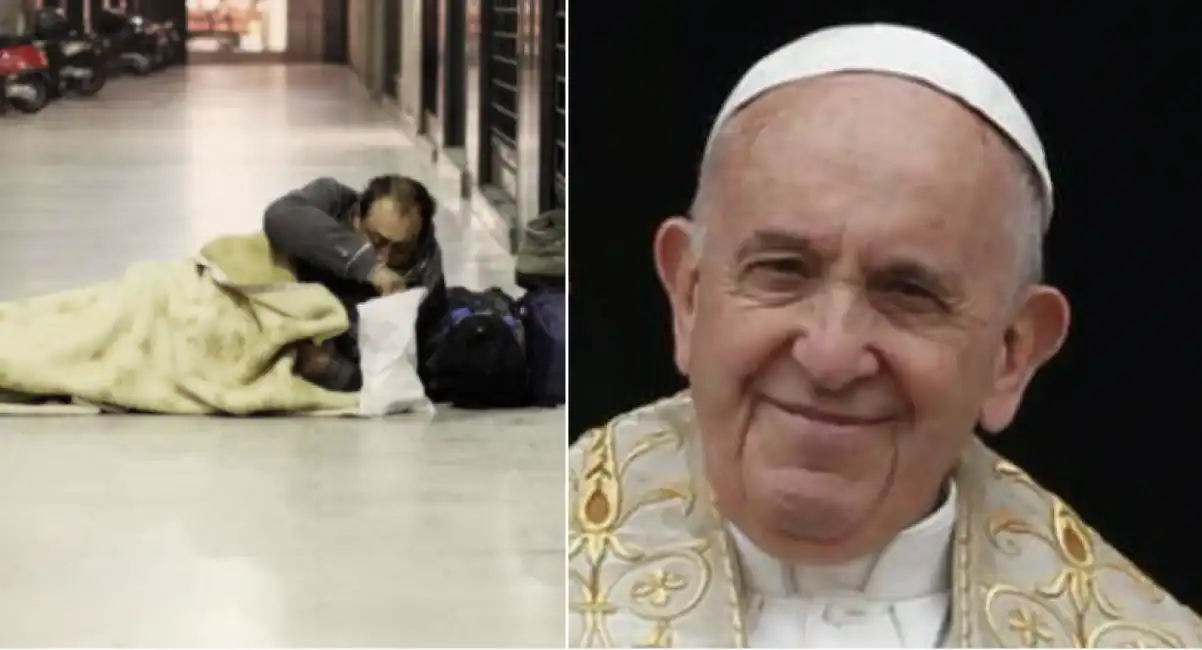 bergoglio clochard