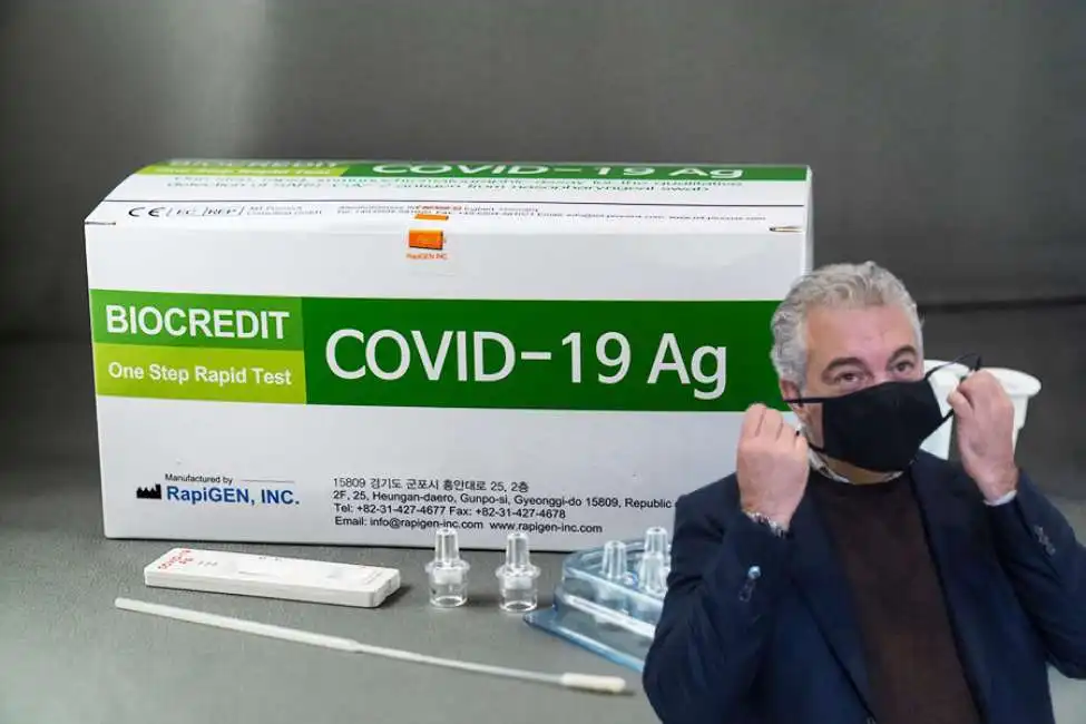 biocredit covid 19 ag domenico arcuri tampone tamponi test rapido rapidi