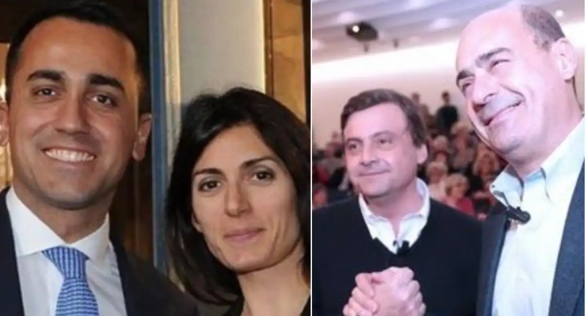 di maio raggi zingaretti calenda