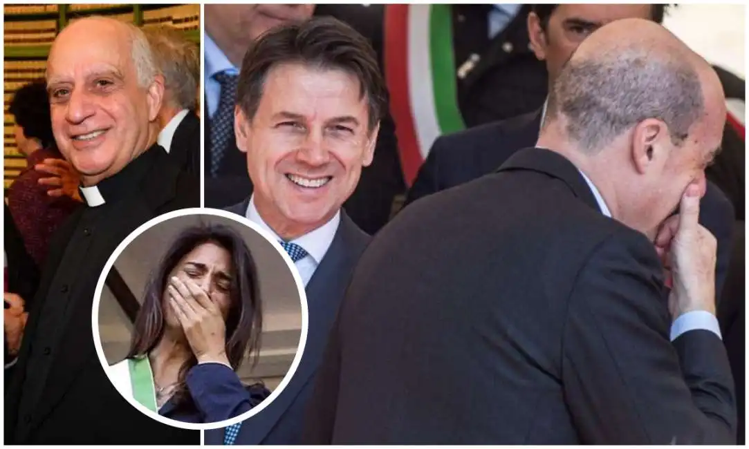 fisichella zingaretti raggi conte