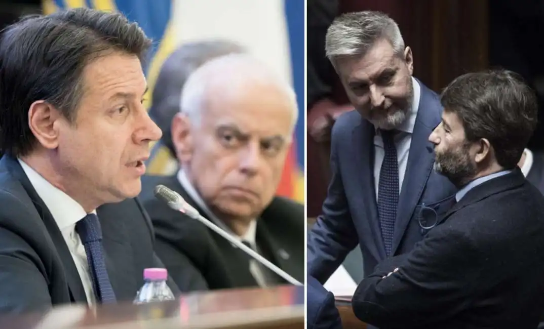 giuseppe conte gennaro vecchione dario franceschini lorenzo guerini