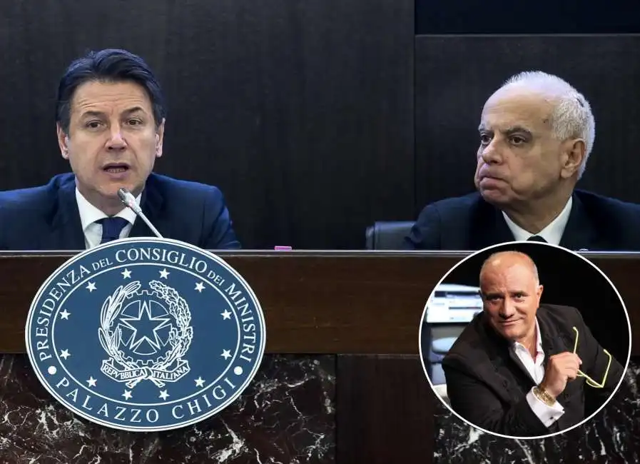 giuseppe conte gennaro vecchione umberto rapetto