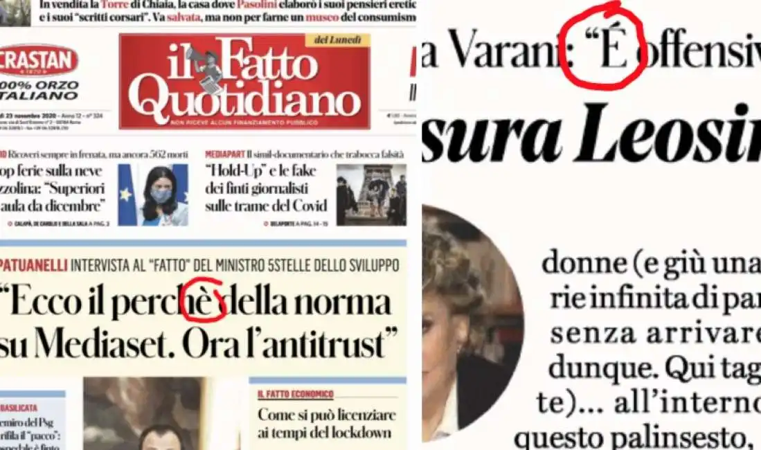 gli accenti il fatto quotidiano