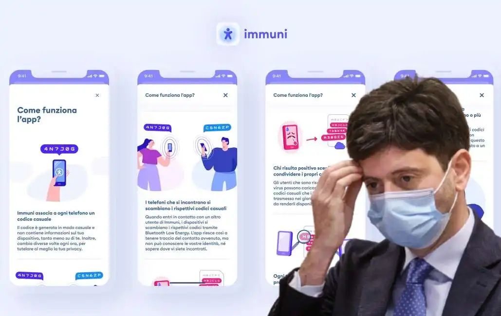 roberto speranza app immuni