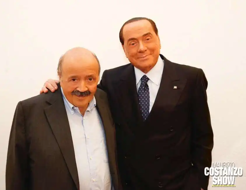 silvio berlusconi maurizio costanzo 