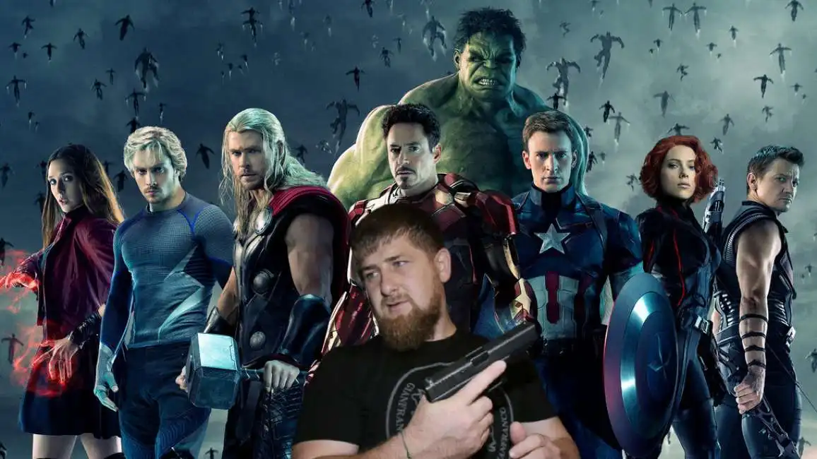 super eroi marvel kadyrov