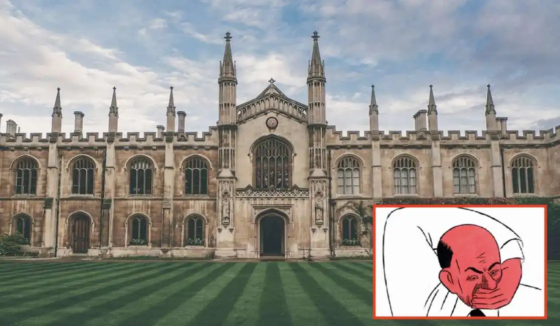 universita' di cambridge censura autocensura