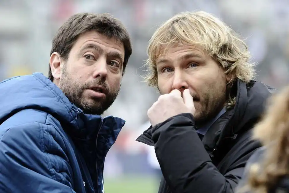 andrea agnelli e pavel nedved