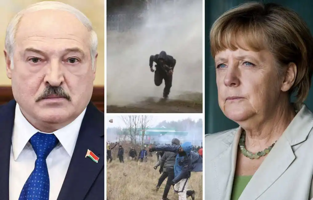 angela merkel alexander lukashenko polonia bielorussia