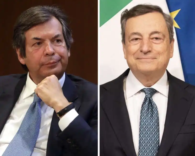 carlo messina mario draghi 