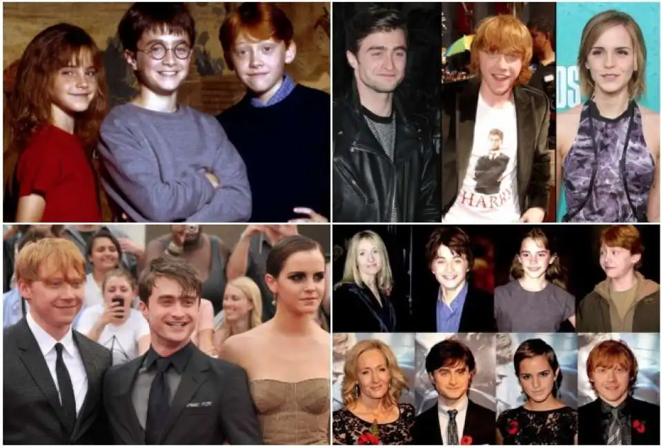 daniel radcliffe emma watson rupert grint harry potter