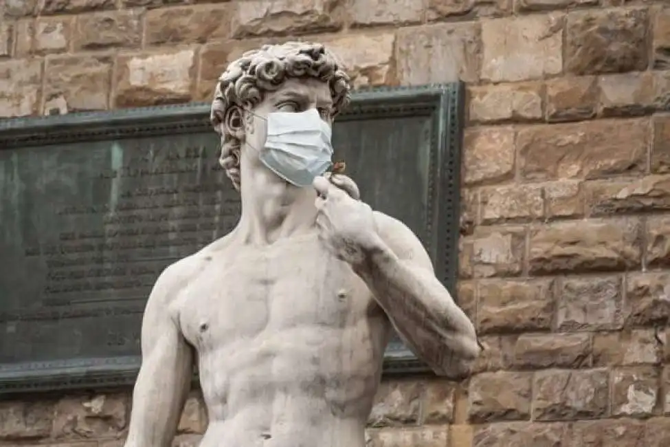 david di michelangelo mascherina