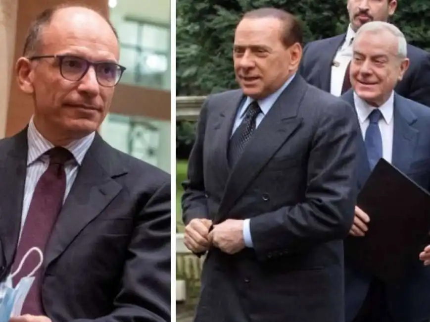 enrico gianni letta silvio berlusconi 