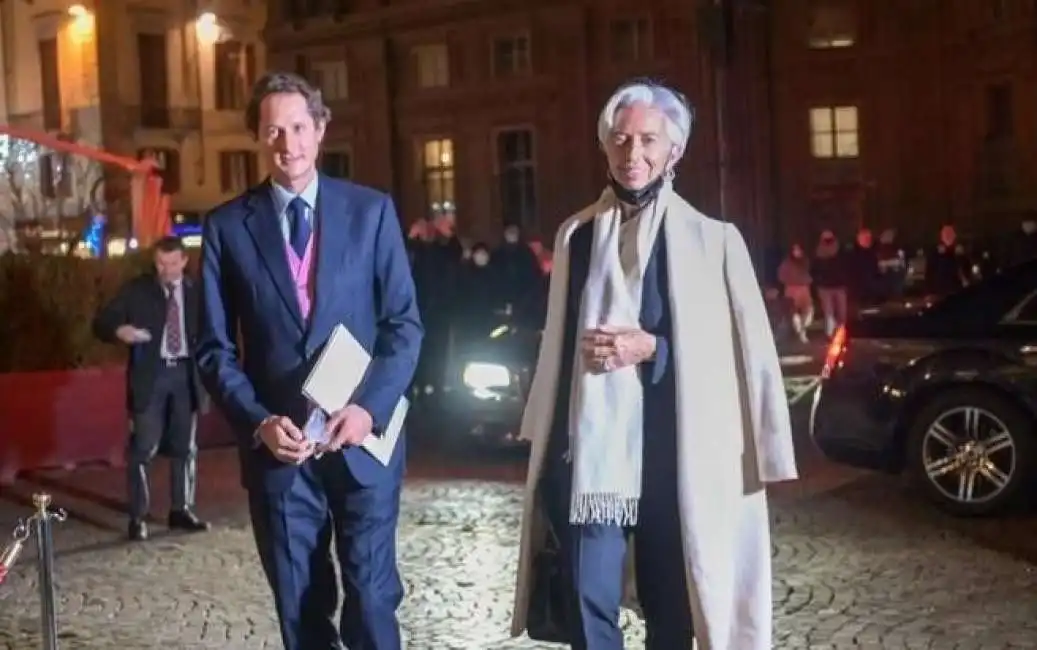 john elkann christine lagarde