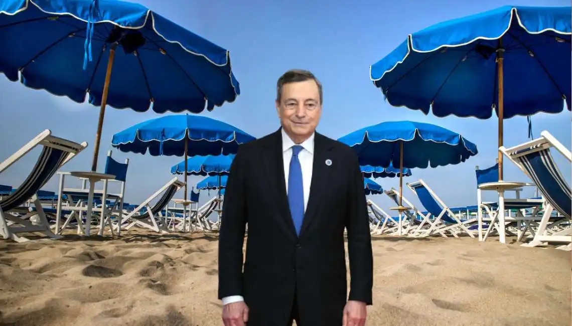 mario draghi concessioni balneari 