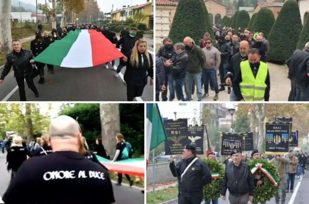 predappio commemorazione marcia su roma 