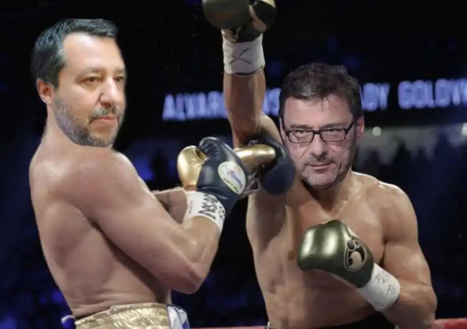 salvini giorgetti pugilato boxe