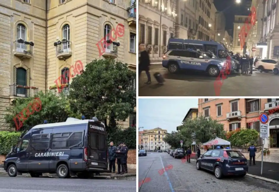 scorta mario draghi roma potenziata 