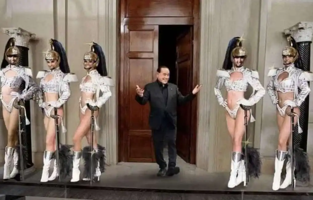 silvio berlusconi al quirinale meme