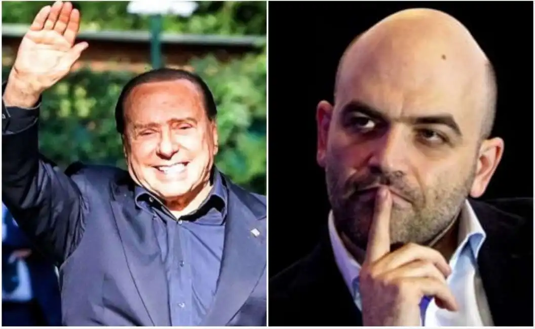 silvio berlusconi roberto saviano