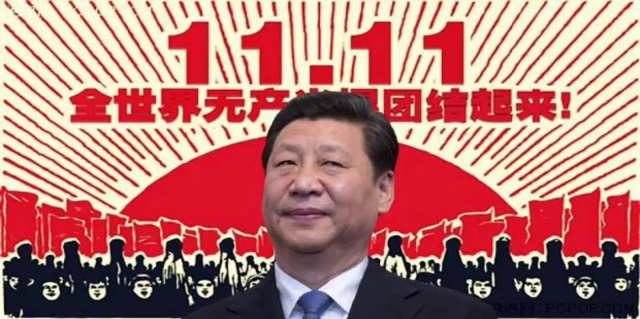 singles day cina xi jinping shopping