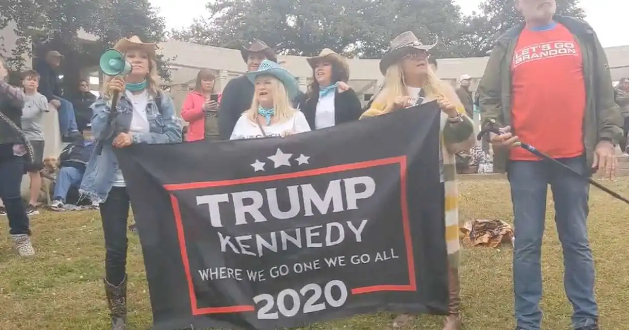 trump kennedy qanon dallas