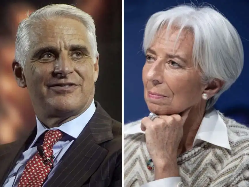 andrea orcel christine lagarde bce 