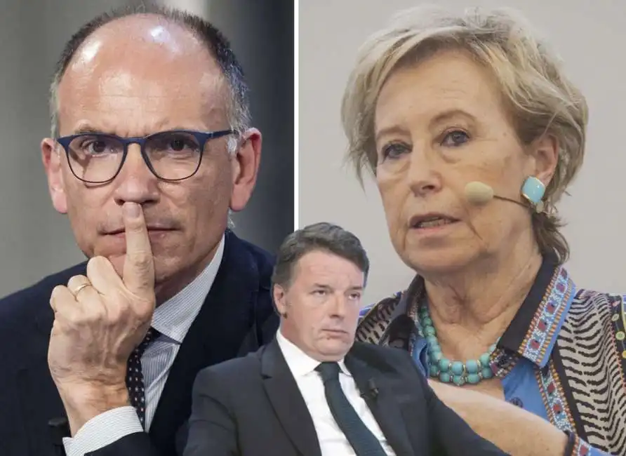 enrico letta letizia moratti matteo renzi 