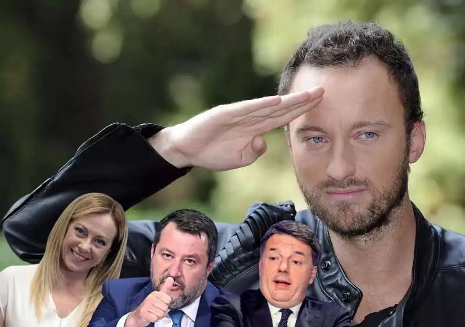 francesco facchinetti renzi salvini meloni