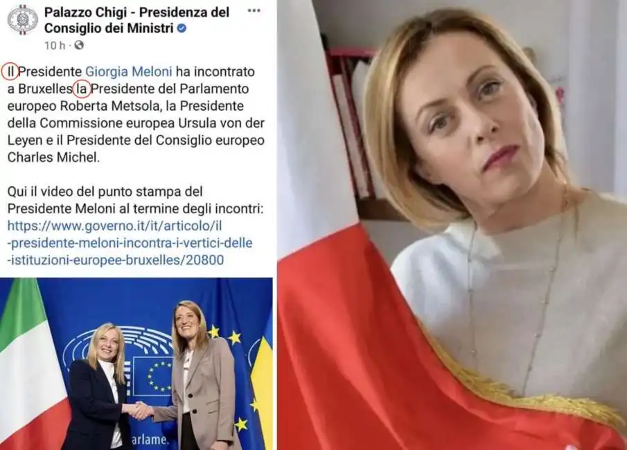 giorgia meloni roberta metsola