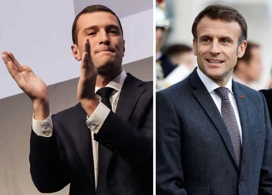 jordan bardella emmanuel macron 