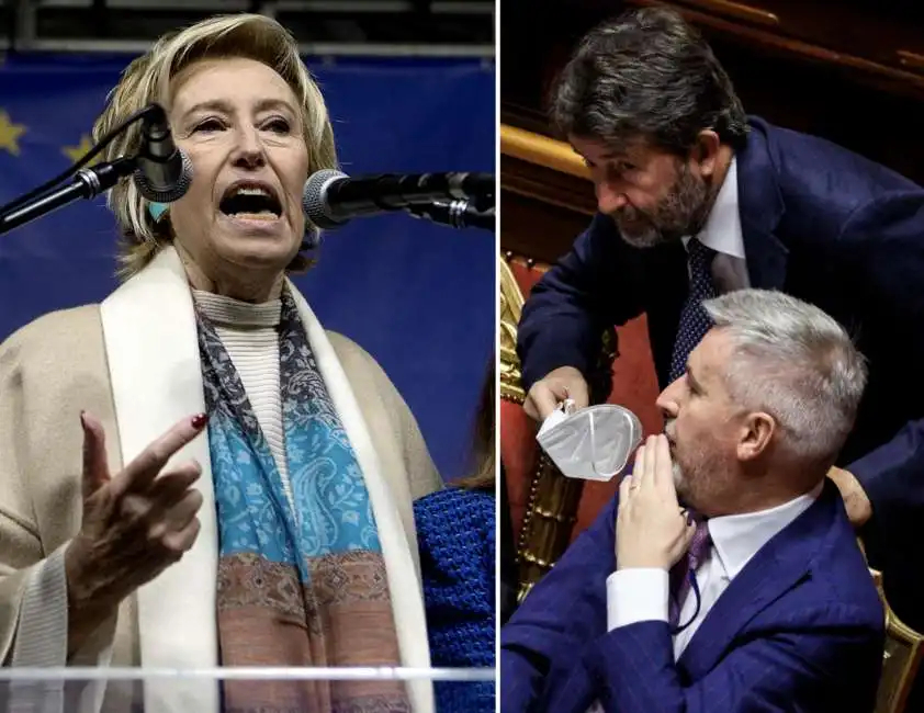 letizia moratti dario franceschini lorenzo guerini 