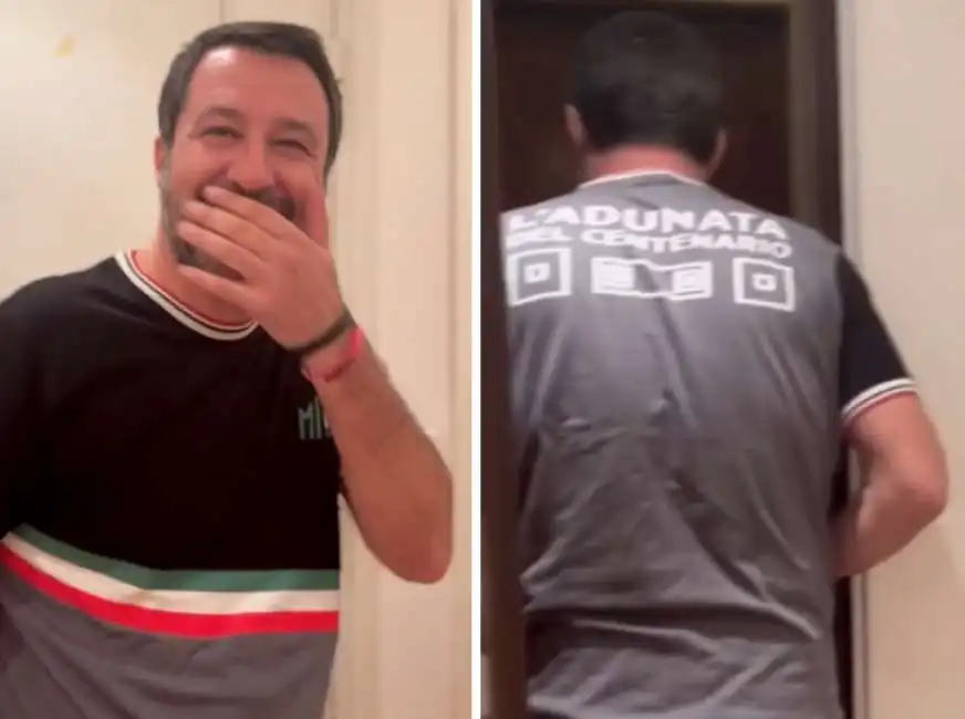 matteo salvini dolcetto o scherzetto 