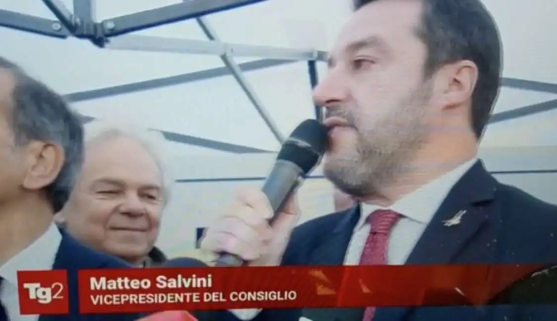 matteo salvini tg2 - 26 novembre 2022