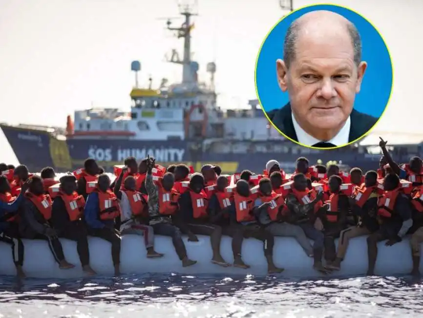 migranti germania olaf scholz