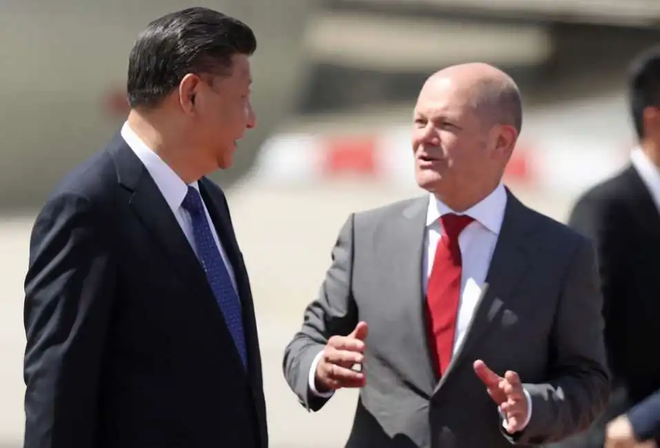 olaf scholz xi jinping