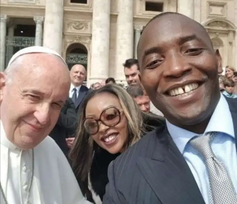 papa francesco - liliane murekatete - aboubakar soumahoro