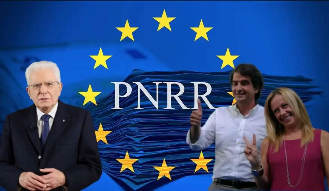 pnrr raffaele fitto giorgia meloni sergio mattarella