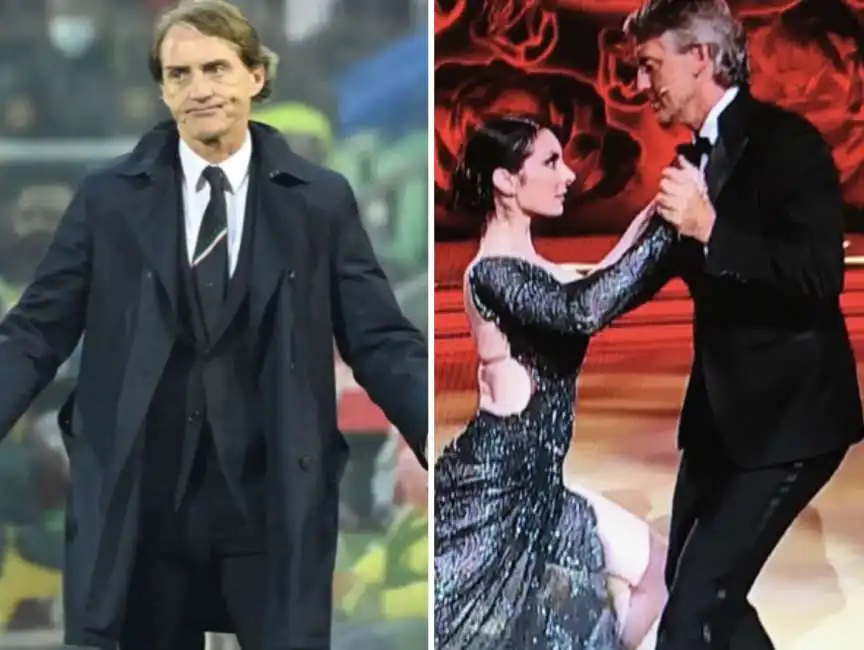 roberto mancini italia ballando con le stelle