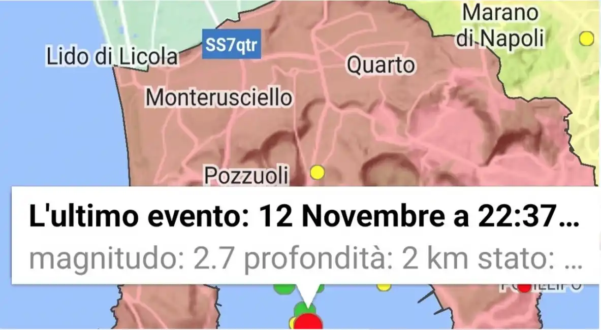 terremoto campi flegrei